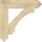 Ekena Millwork Imperial Arts & Crafts Rough Sawn Bracket, Douglas Fir, 6"W x 32"D x 32"H BKT06X32X32IMP03RDF - alternate 3
